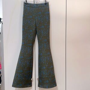 Cynthia Rowley Bonded Flare Pant, NWT, Size 0